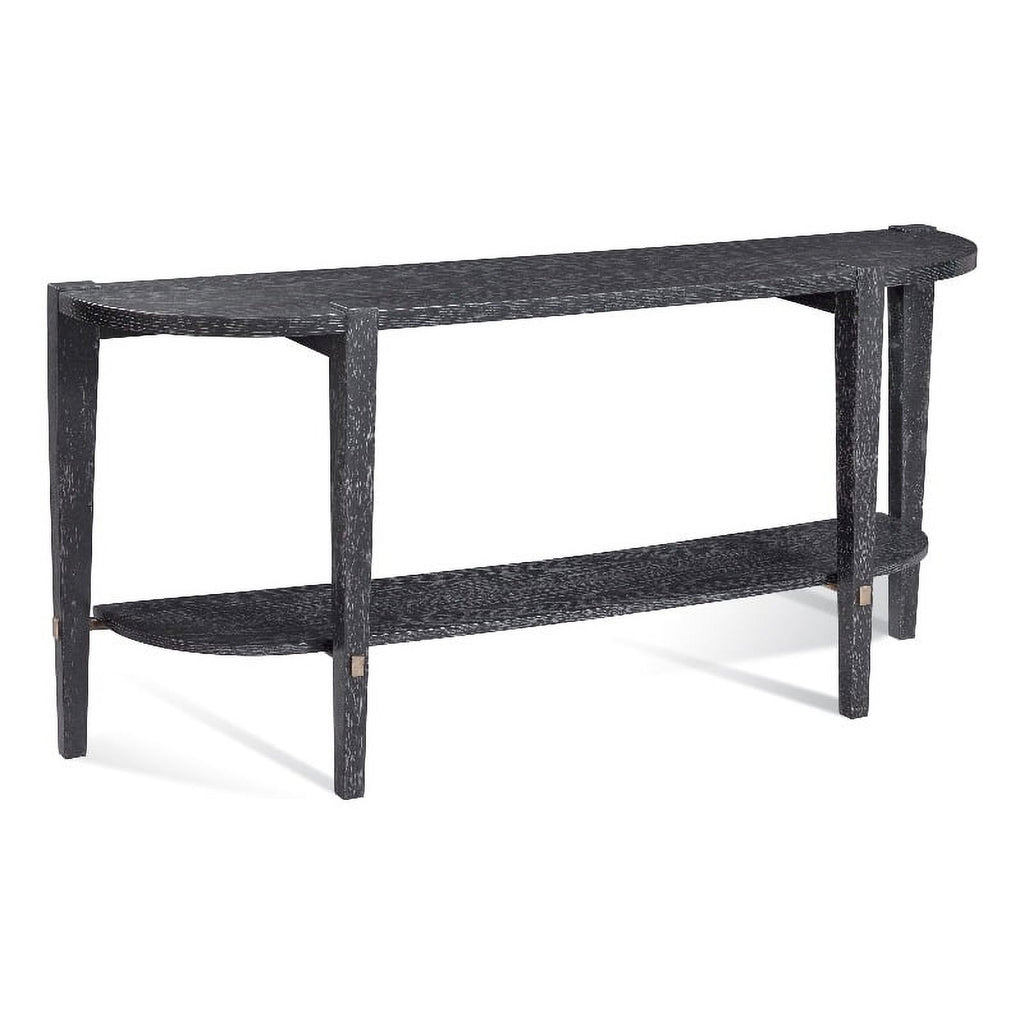 Black Wood Console Table P46219