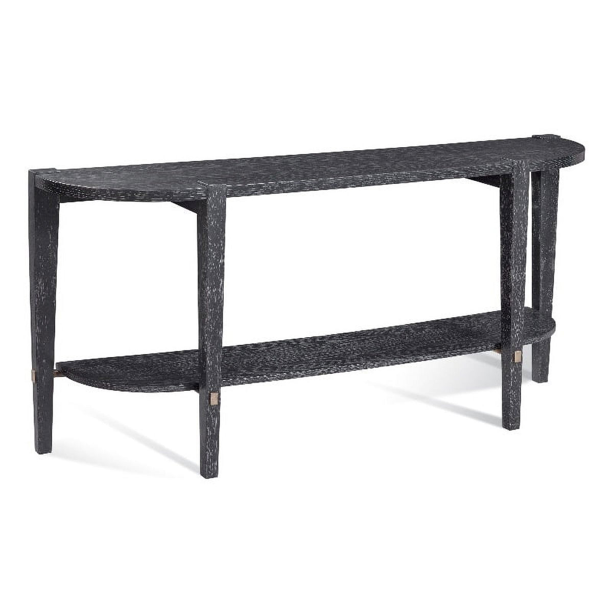Black Wood Console Table P46219