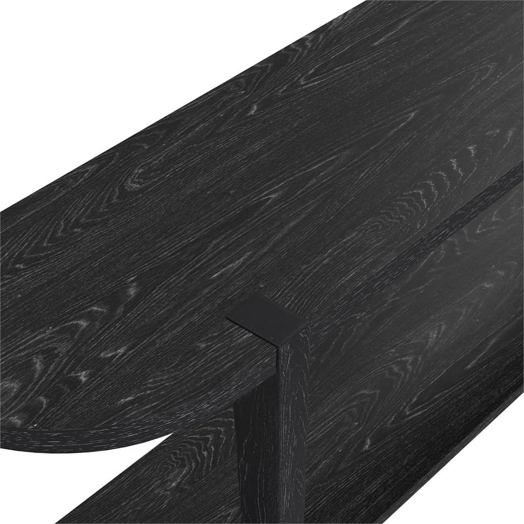 Black Wood Console Table P46219