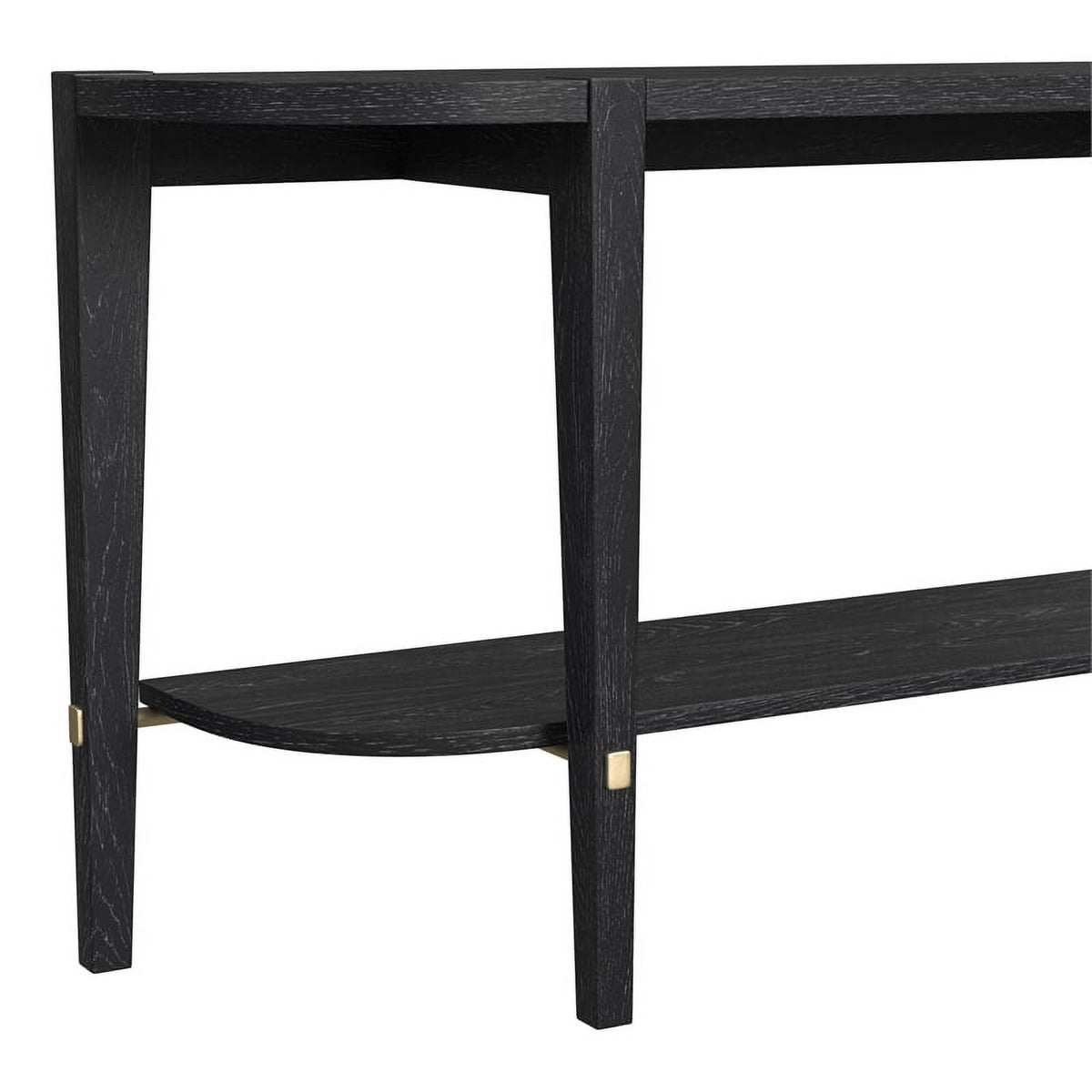 Black Wood Console Table P46219