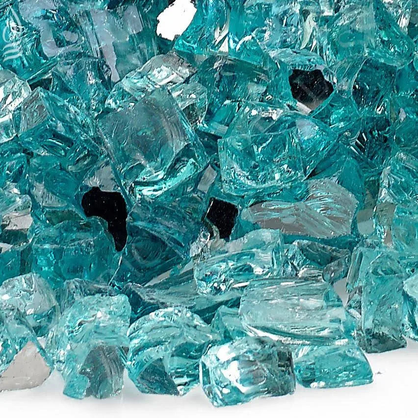 1/2x22 Clear Fire Glass (10 lb Bag) F59784