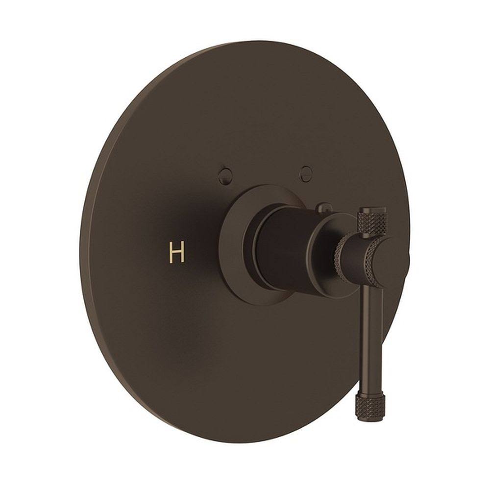 Thermostatic Trim Plate in Tuscan Brass M10652