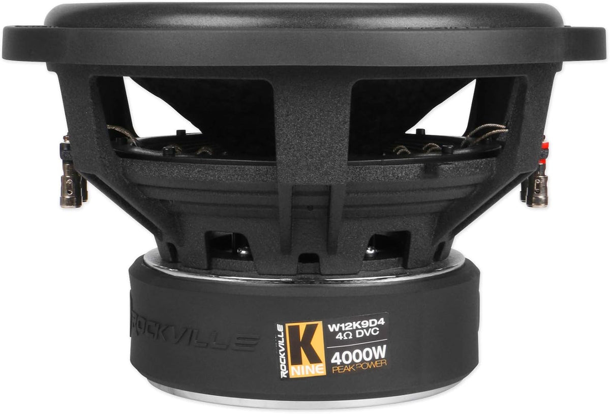 12 8000 Watt Car Subwoofers with Vented Sub Box Enclosure Y7082