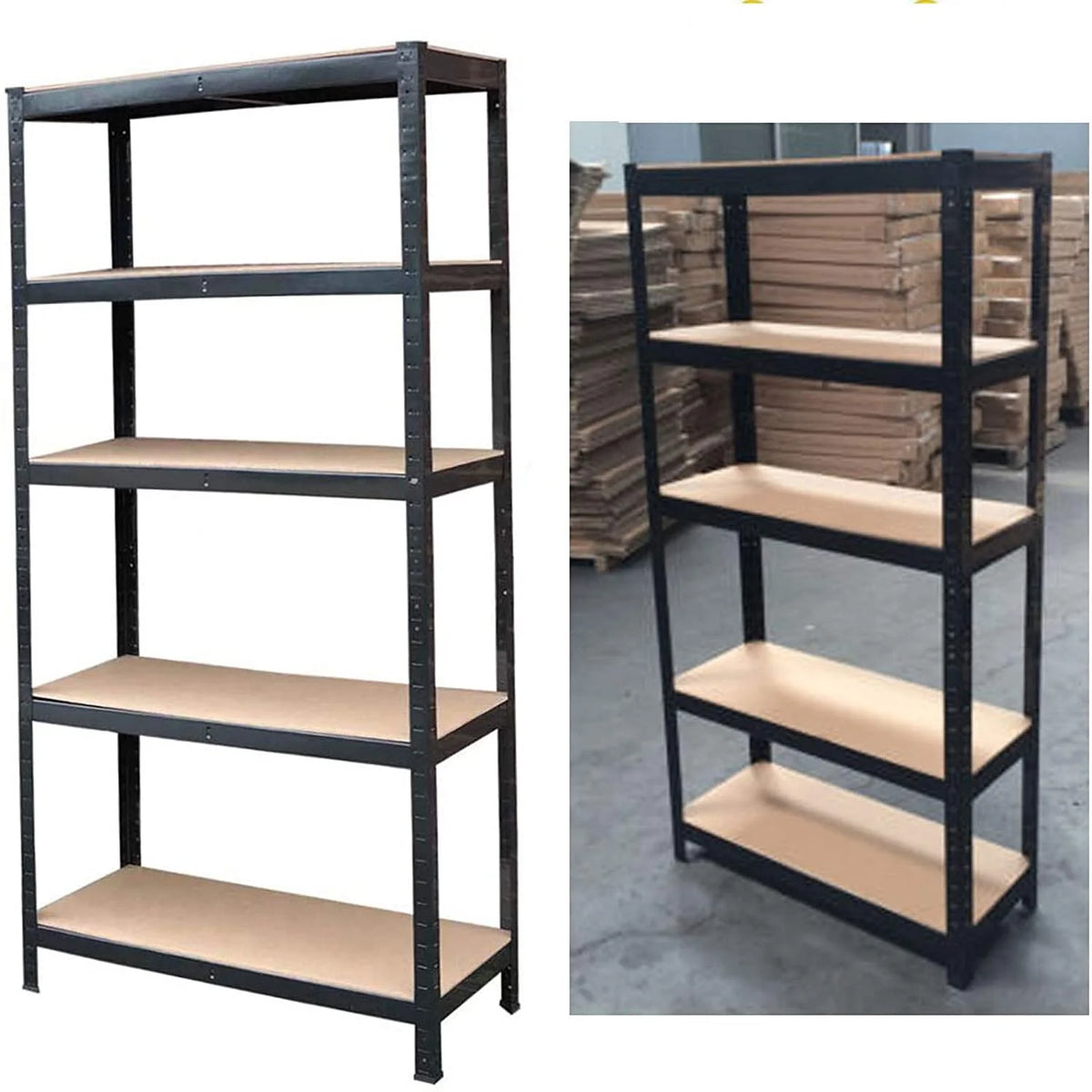 5-Tier Heavy Duty Metal Shelving Storage Unit H9760