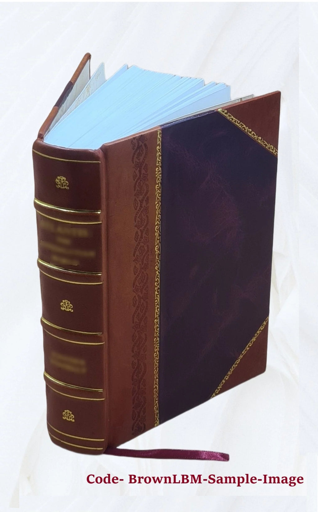 Leather Bound Book N7236
