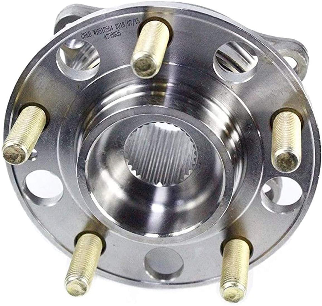 Rear Wheel Bearing & Hub Assembly for 2015 2016 Hyundai Genesis 4-Door 5 Lugs w/ABS M896