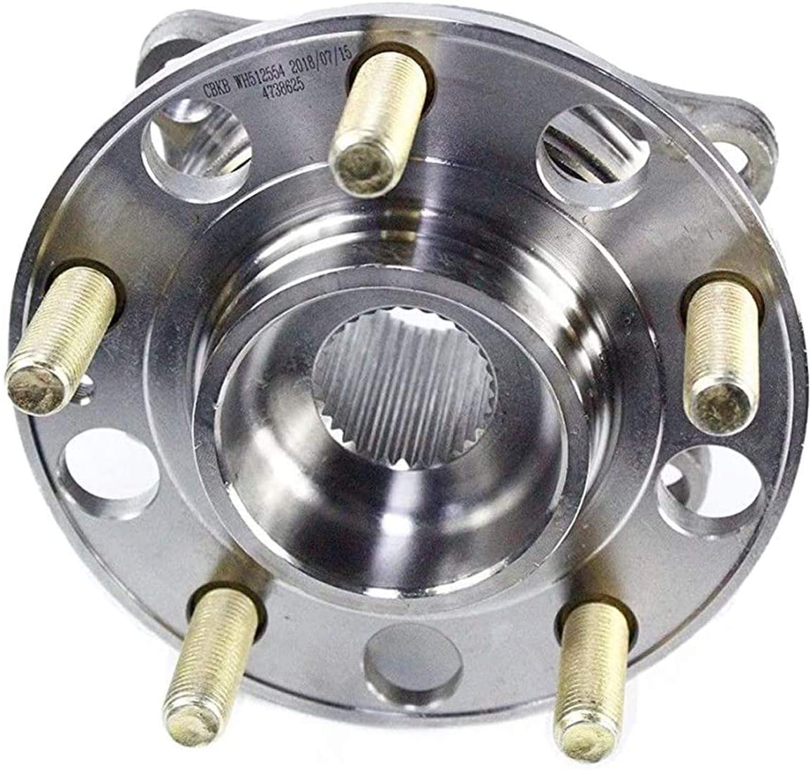 Rear Wheel Bearing & Hub Assembly for 2015 2016 Hyundai Genesis 4-Door 5 Lugs w/ABS M896