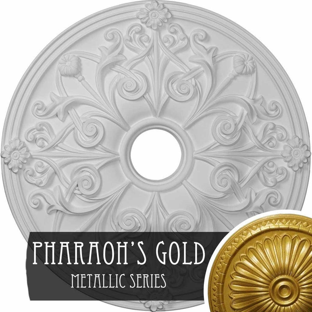 Pharaohs Gold Ceiling Medallion N306