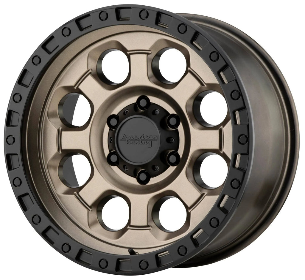 Black 16x8 Cast Iron Wheel K588