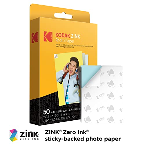Full-Color Instant Print Digital Camera 5MP with Zink 2x3" Photo Paper H81399