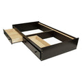 Solid Wood Twin Size Storage Bed with Drawers B399454