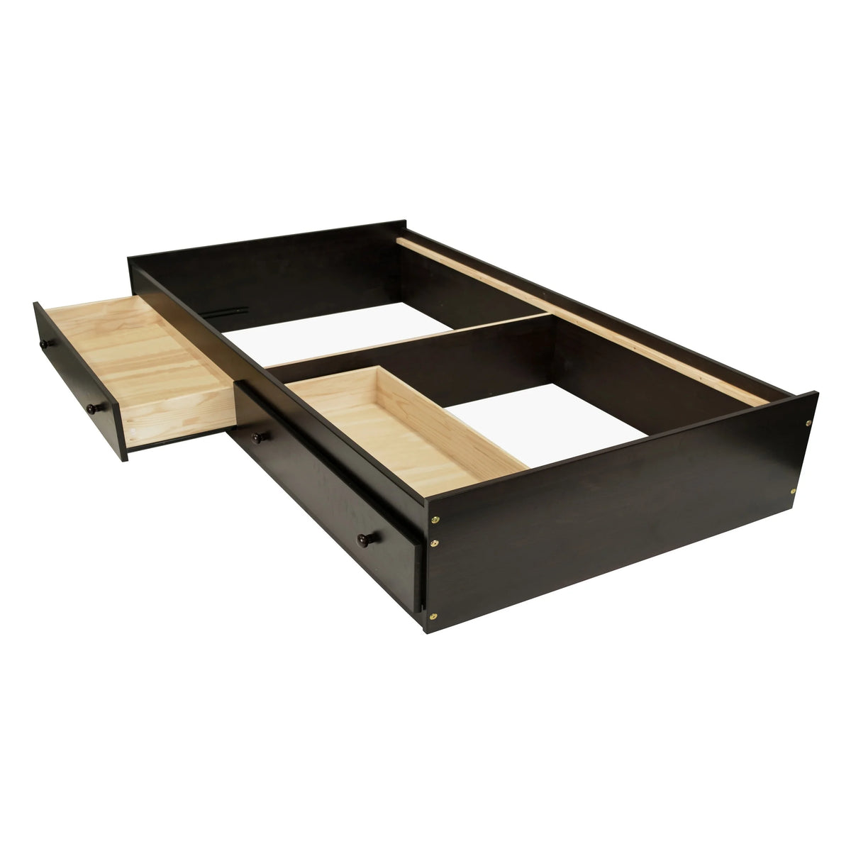 Solid Wood Twin Size Storage Bed with Drawers B399454