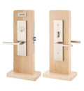 Oil Rubbed Bronze Mortise Rectangular Keyed Entry Lever Set R2350
