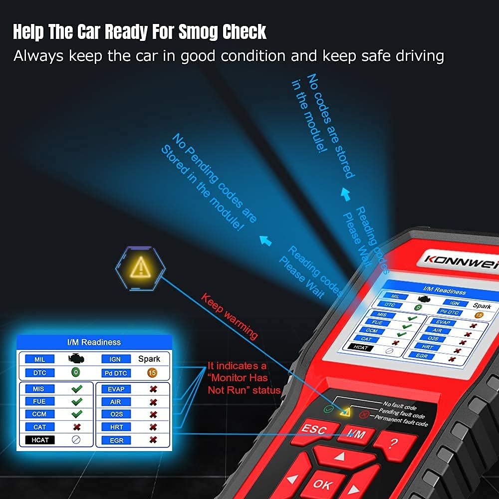 OBD2 Scanner Code Reader Diagnostic Scan Tool Pack of 2 E78809
