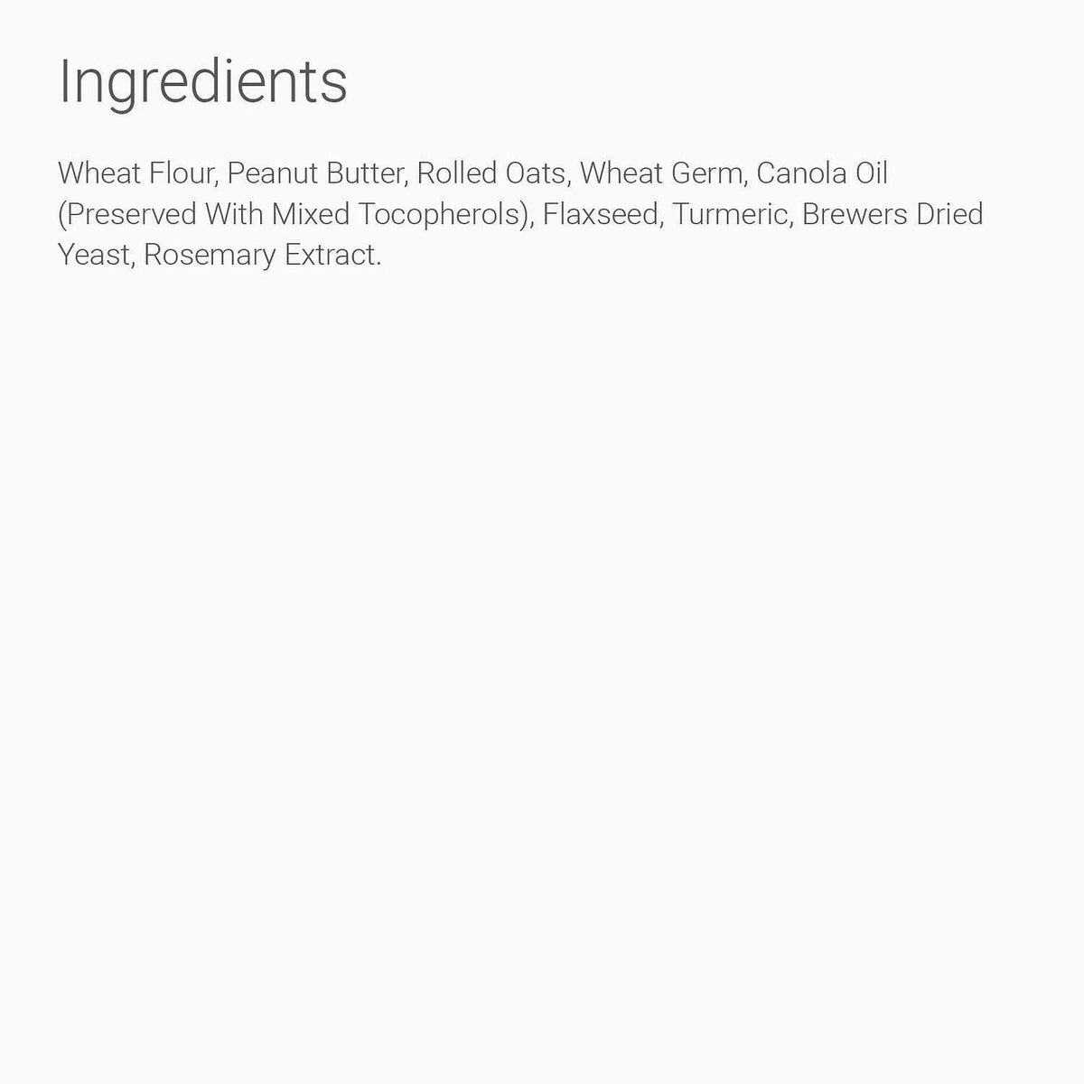 Peanut Butter Dog Treats K239