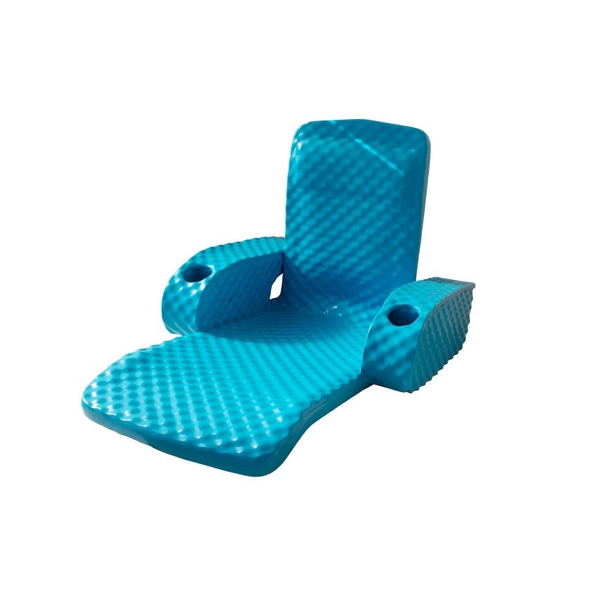 Tropical Teal Folding Pool Lounger X4414