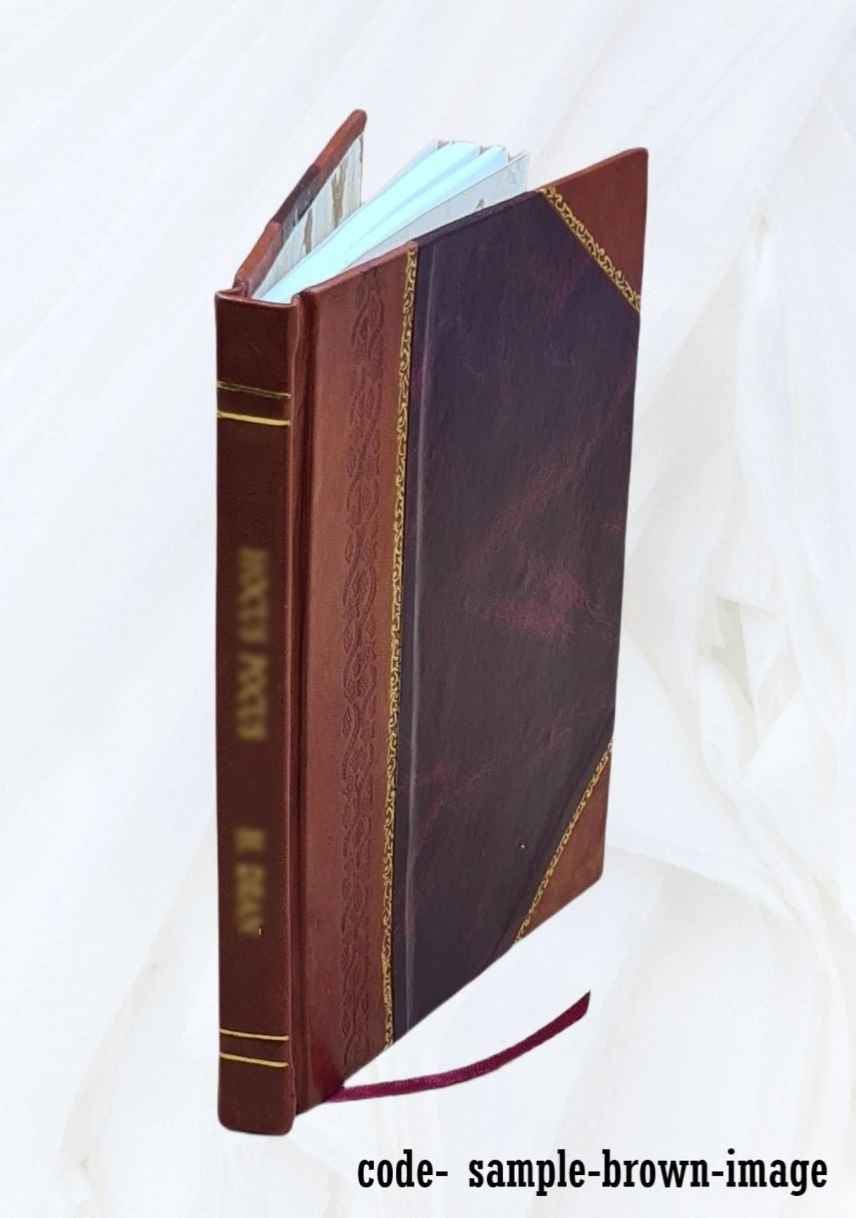 House Furniture and Village Building Leather Bound T78341