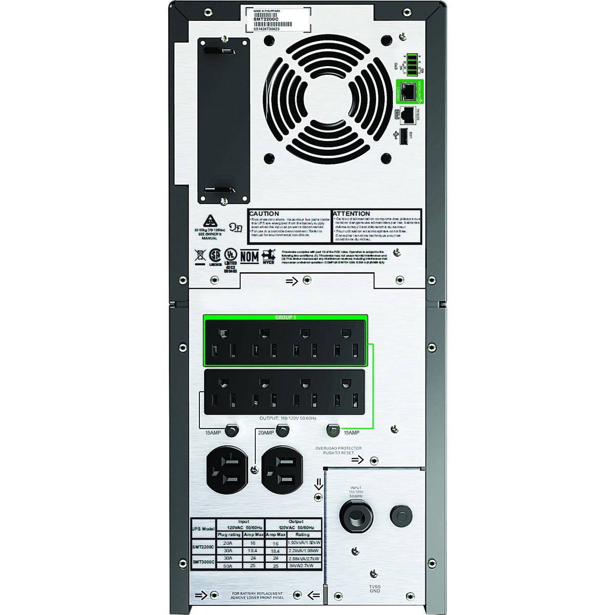 Smart-UPS SMT2200C UPS - 1.98 kW - 2200 VA C796301