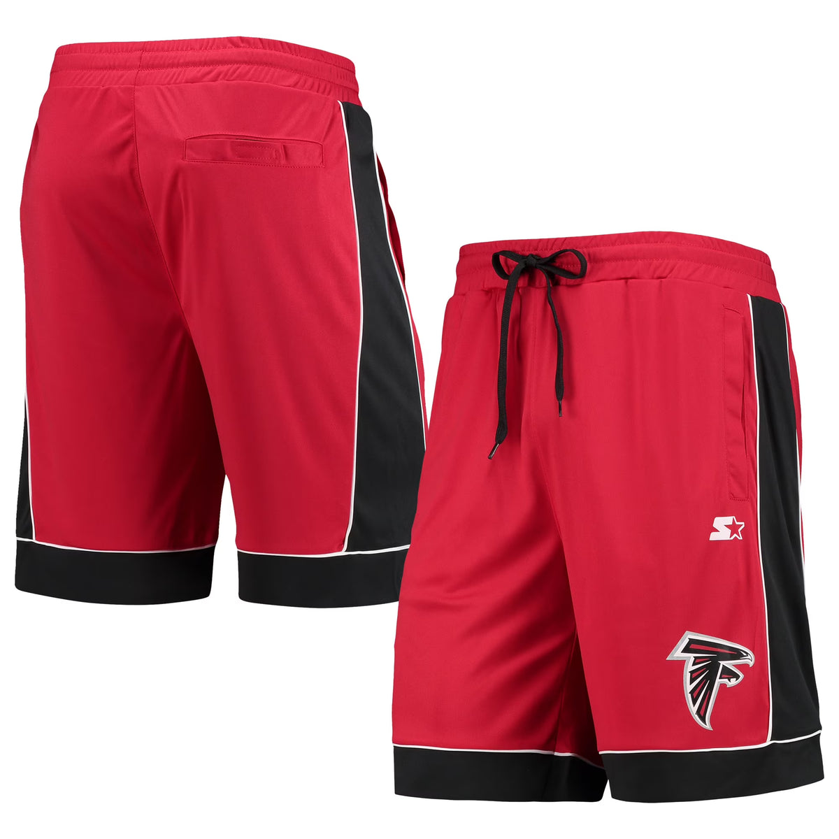 Red/Black Atlanta Falcons Fan Favorite Fashion Shorts Q371