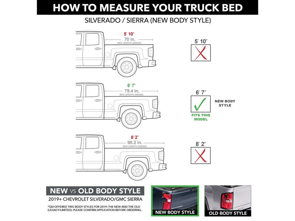 Soft Folding Truck Bed Tonneau Cover I5759