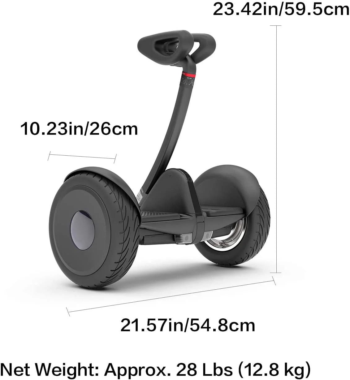 Black Self-Balancing Electric Scooter T61117