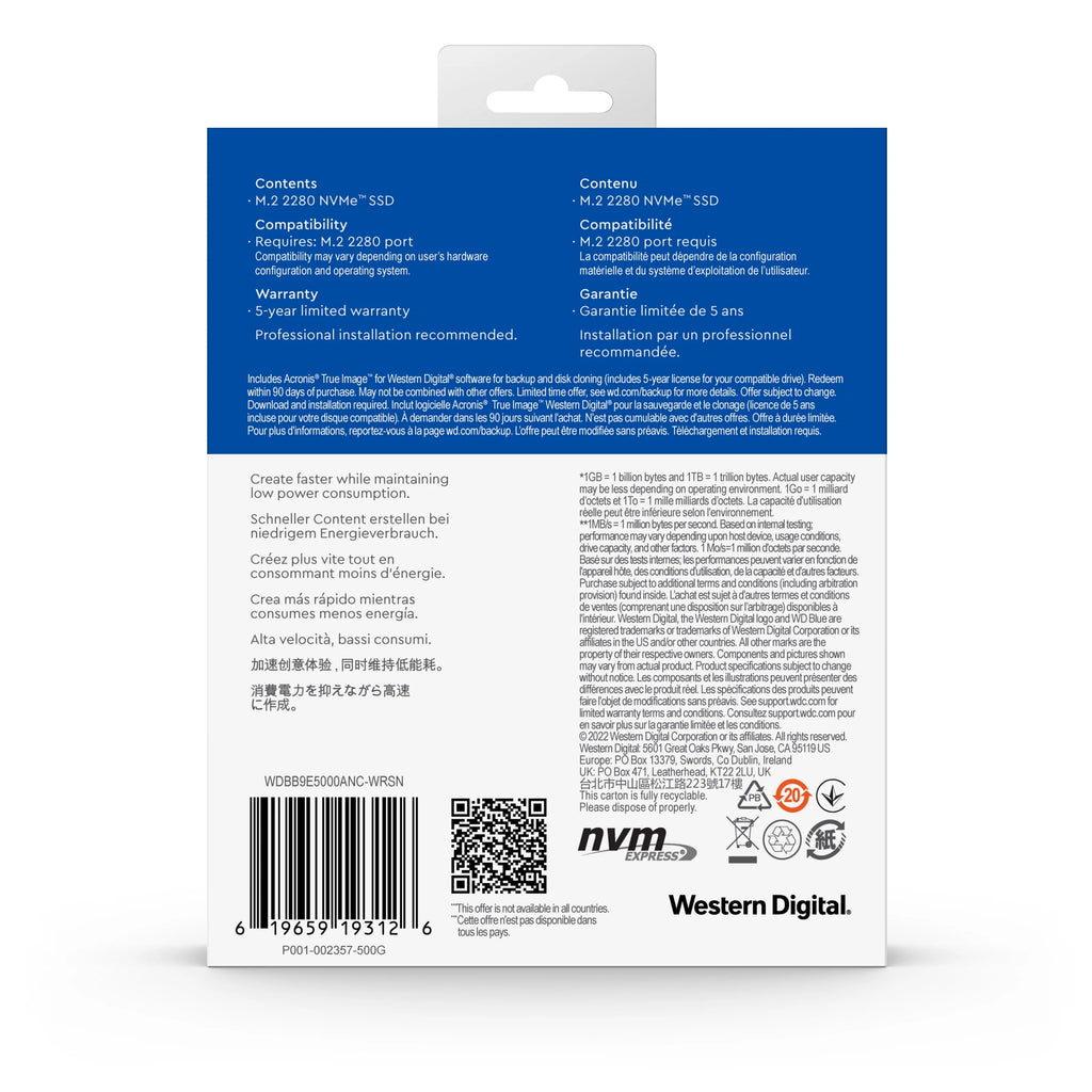 500GB NVMe SSD P131002