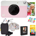 Full-Color Instant Print Digital Camera 5MP with Zink 2x3" Photo Paper H81399