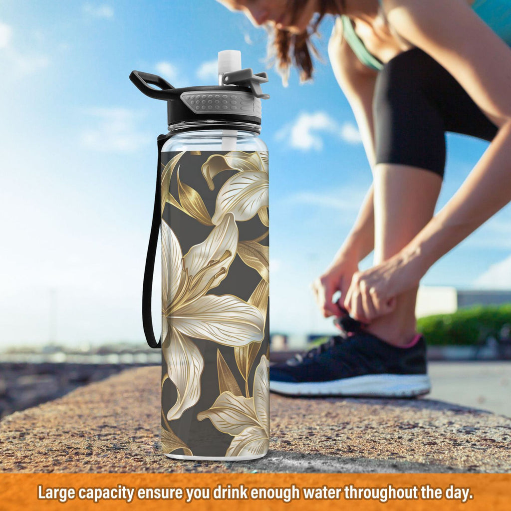 32oz Tritan Water Bottle with Straw X80871