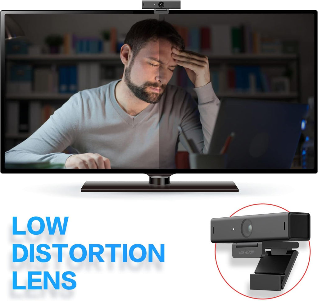 4K HD Webcam with Microphone, 30fps Autofocus F467