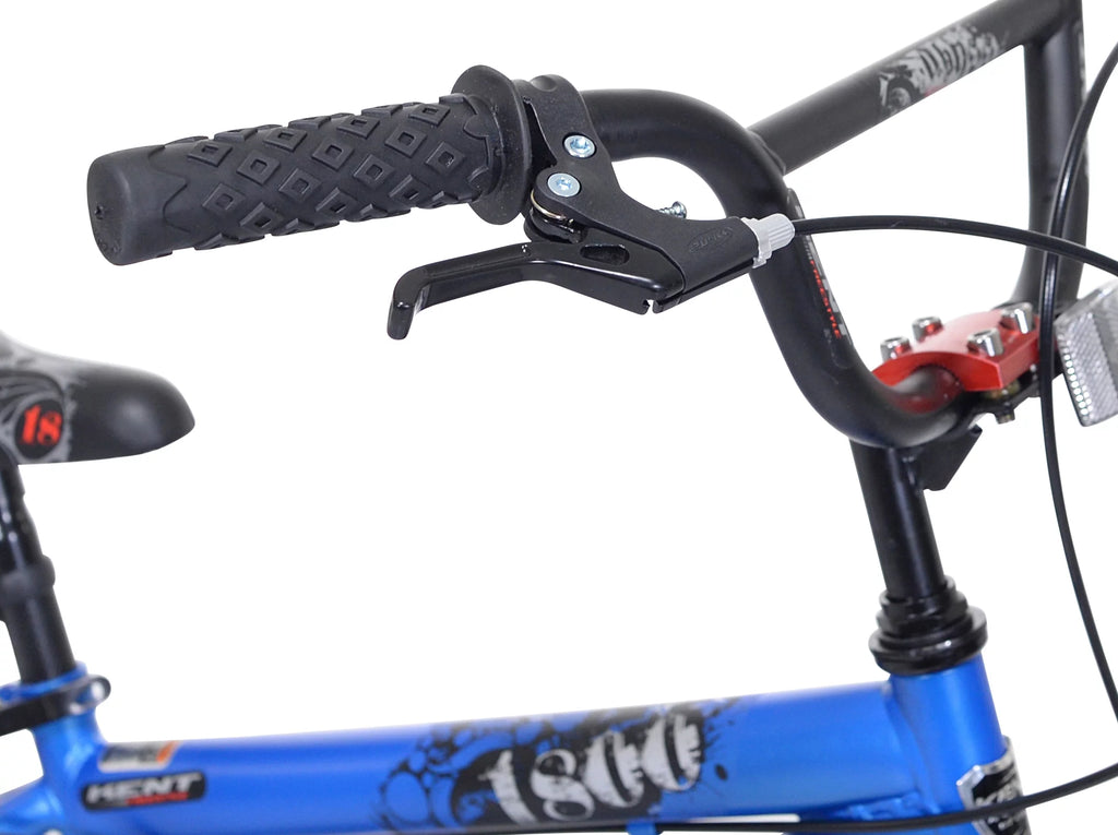 18-inch Blue Freestyle BMX Bicycle N705
