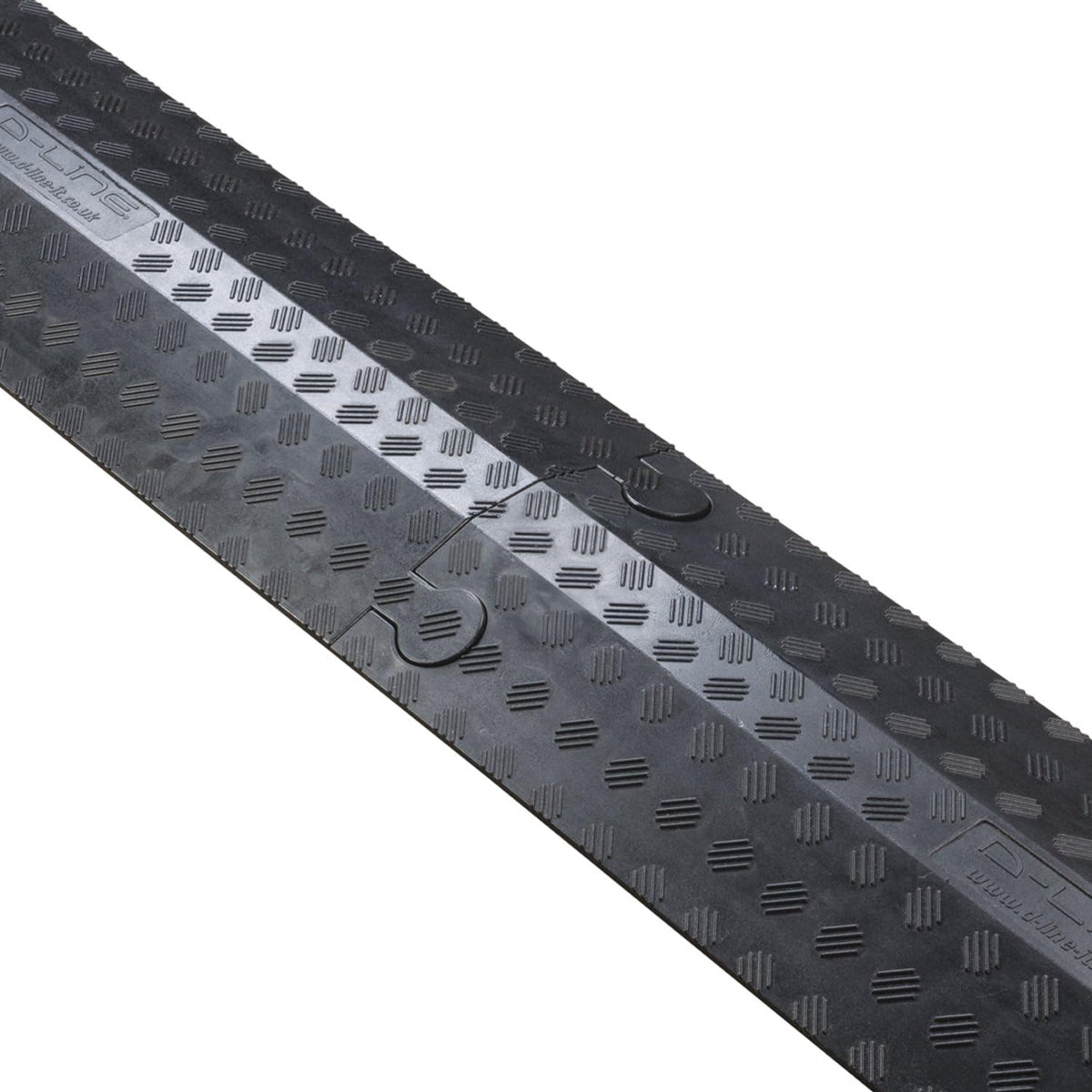 Heavy Duty Single Channel Cable Protector, 30in Length, Black L241287