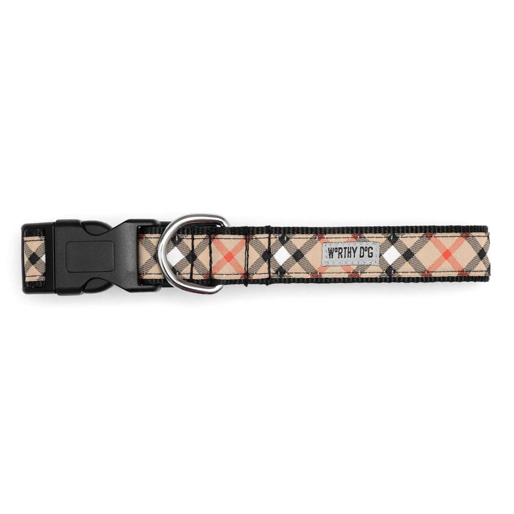 Plaid Dog Collar N75876