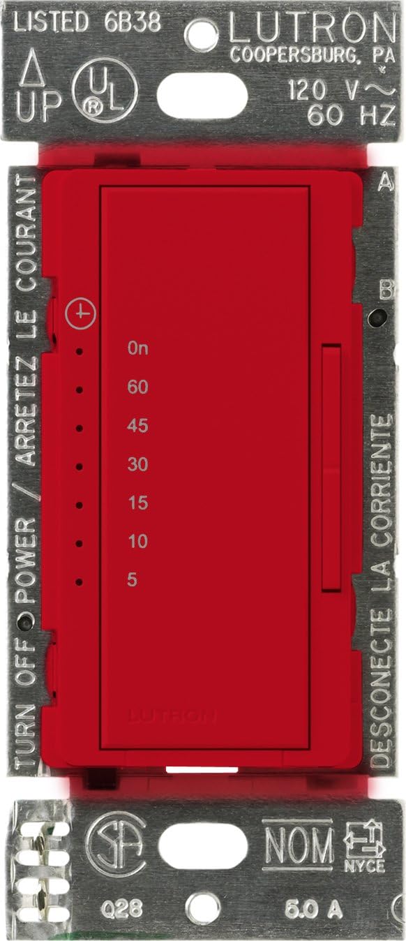 White Countdown Timer Switch for Halogen and Incandescent Bulbs Q71921