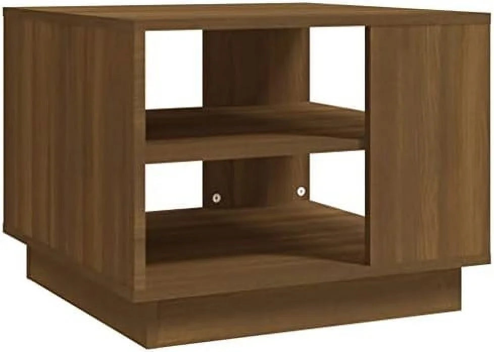 Brown Oak Engineered Wood Coffee Table L247804