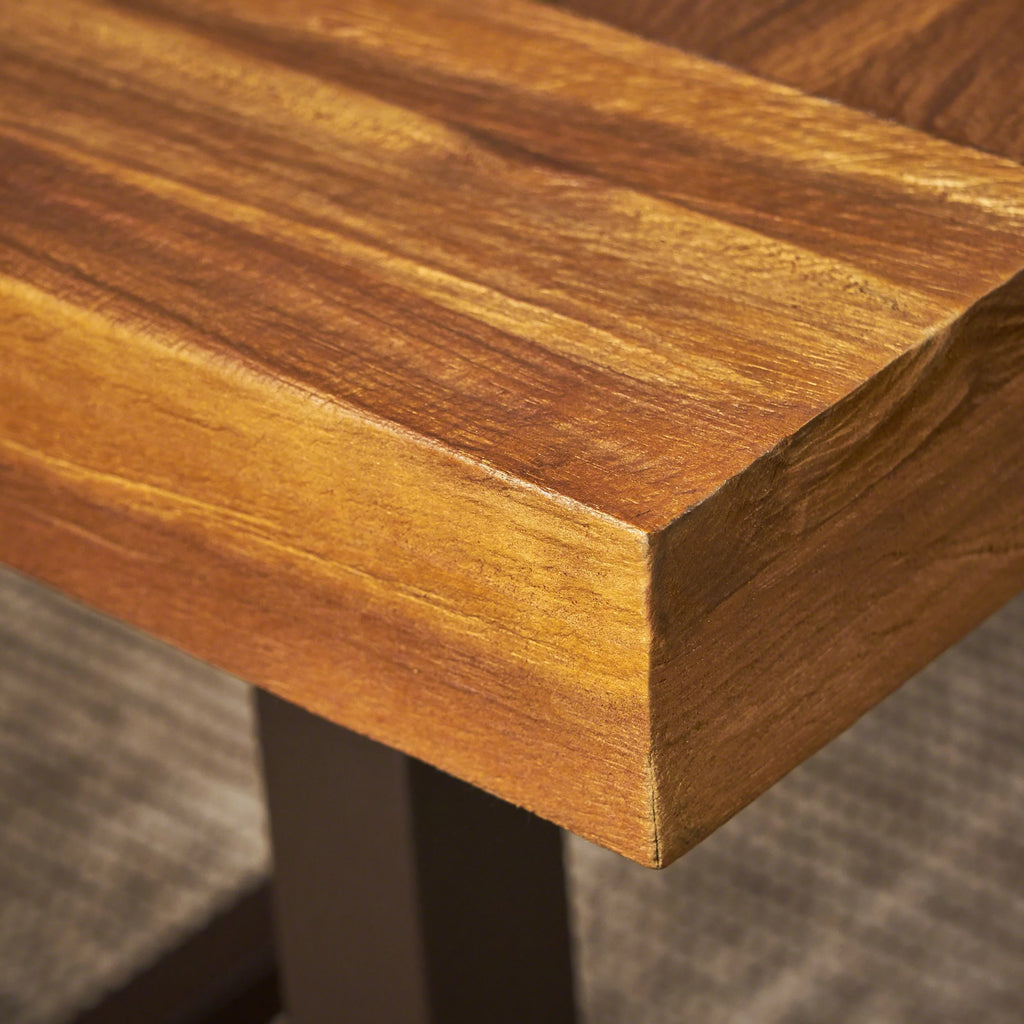 Rustic Acacia Wood Coffee Table S4320
