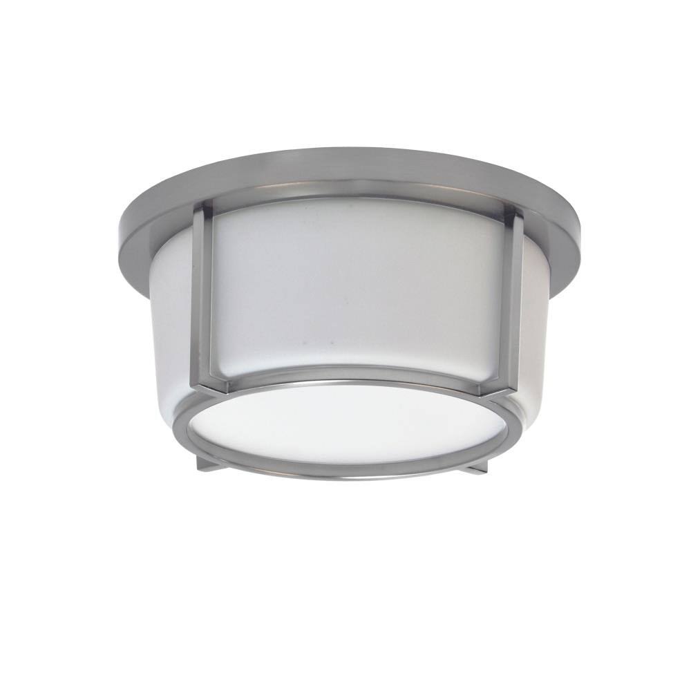 Satin Chrome LED Flush Mount Light Z23270