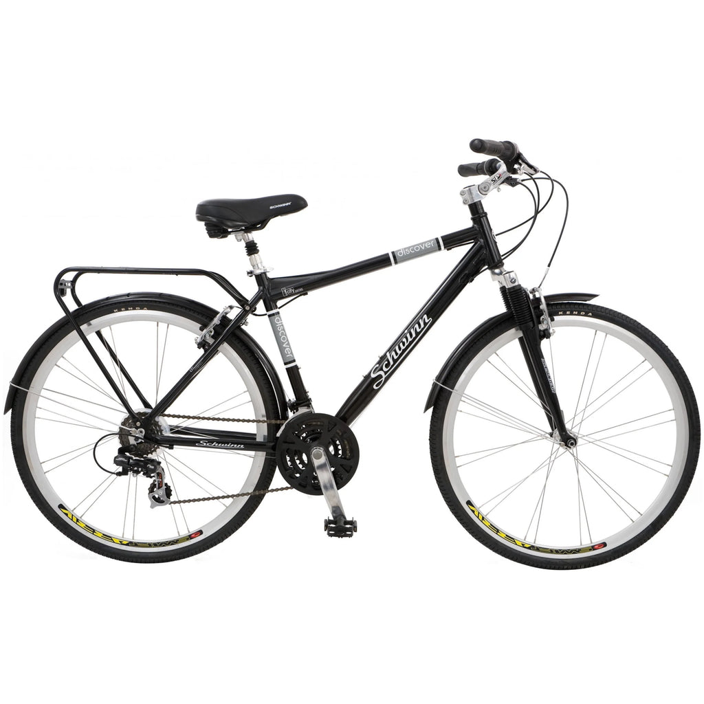 White 700c Hybrid Bicycle T183