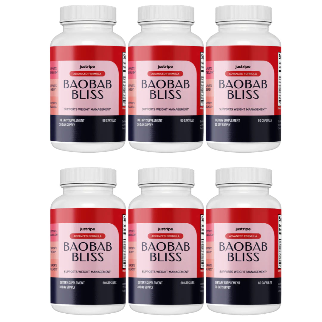 Baobab Bliss Capsules 6 Bottles C4894