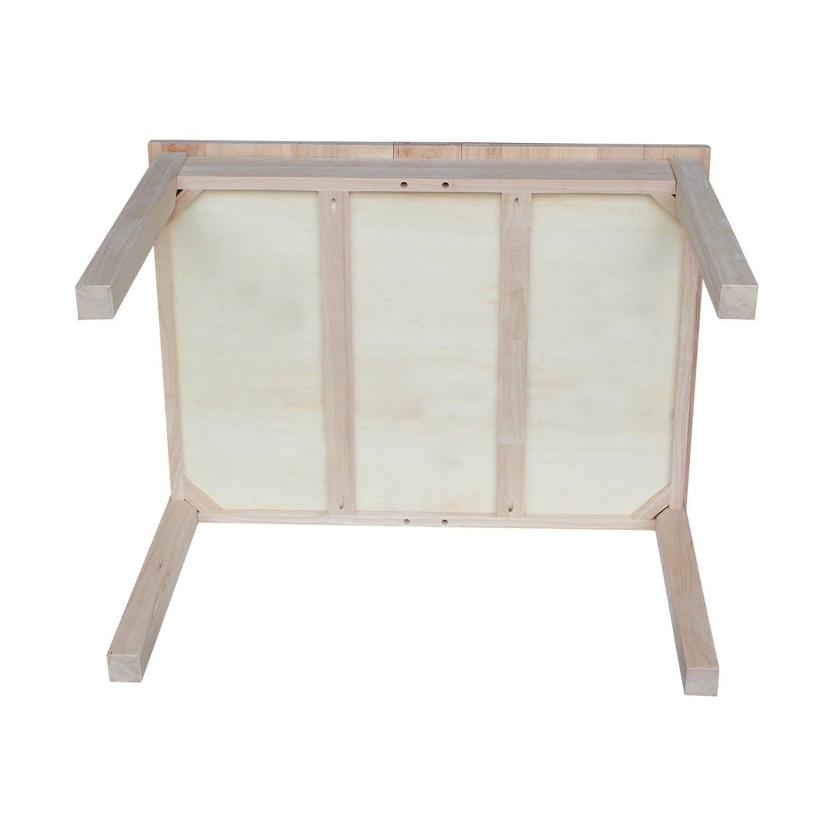 Unfinished Kids' Storage Table with Lift Top I112