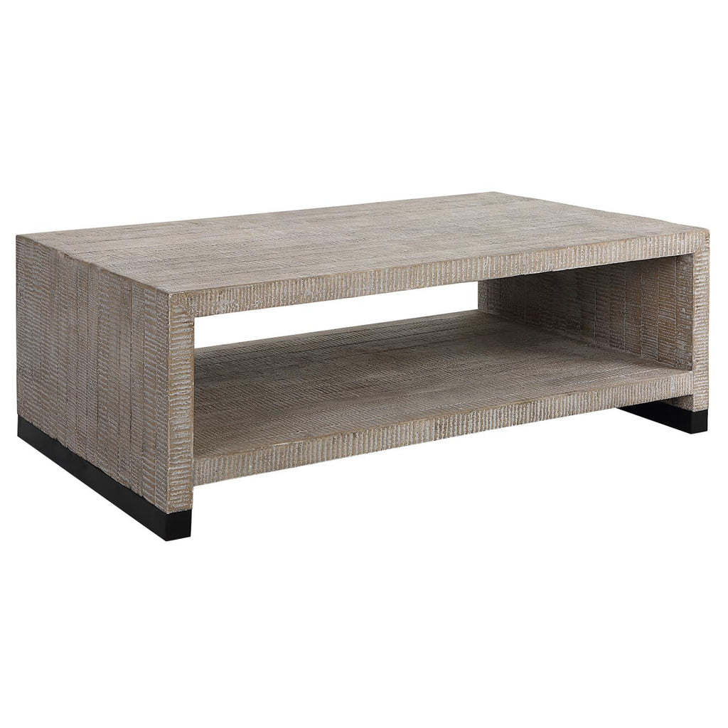 Coffee Table 18.13 Inches Tall and 53.88 Inches Wide F4040
