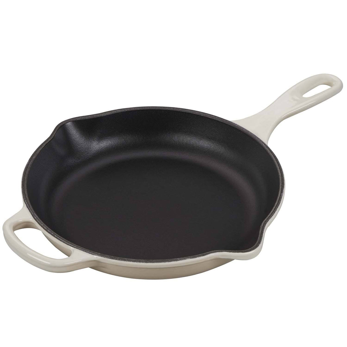 Cast Iron Handle Skillet, 9-in, Meringue S4537
