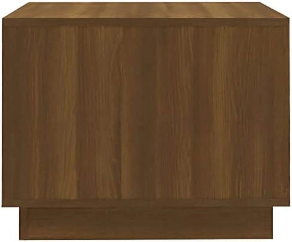 Brown Oak Engineered Wood Coffee Table L247804