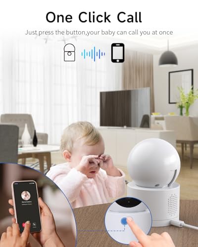 2K Pan/Tilt Indoor Security Camera K602