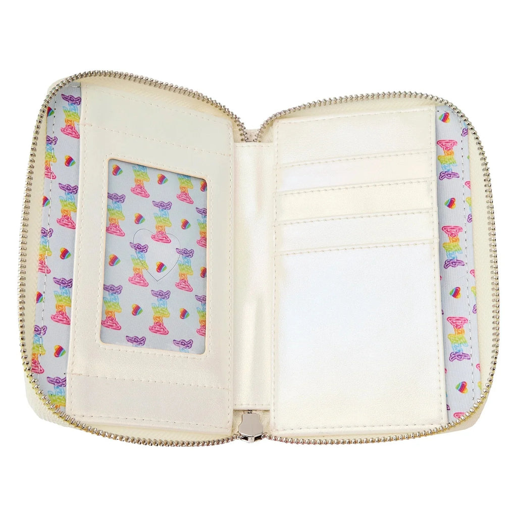 Rainbow Logo Zip Around Wallet I617903