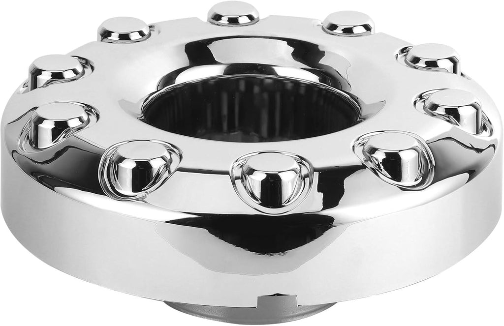 10 Lugs Aluminum Front Wheel Center Hub Cap O544321