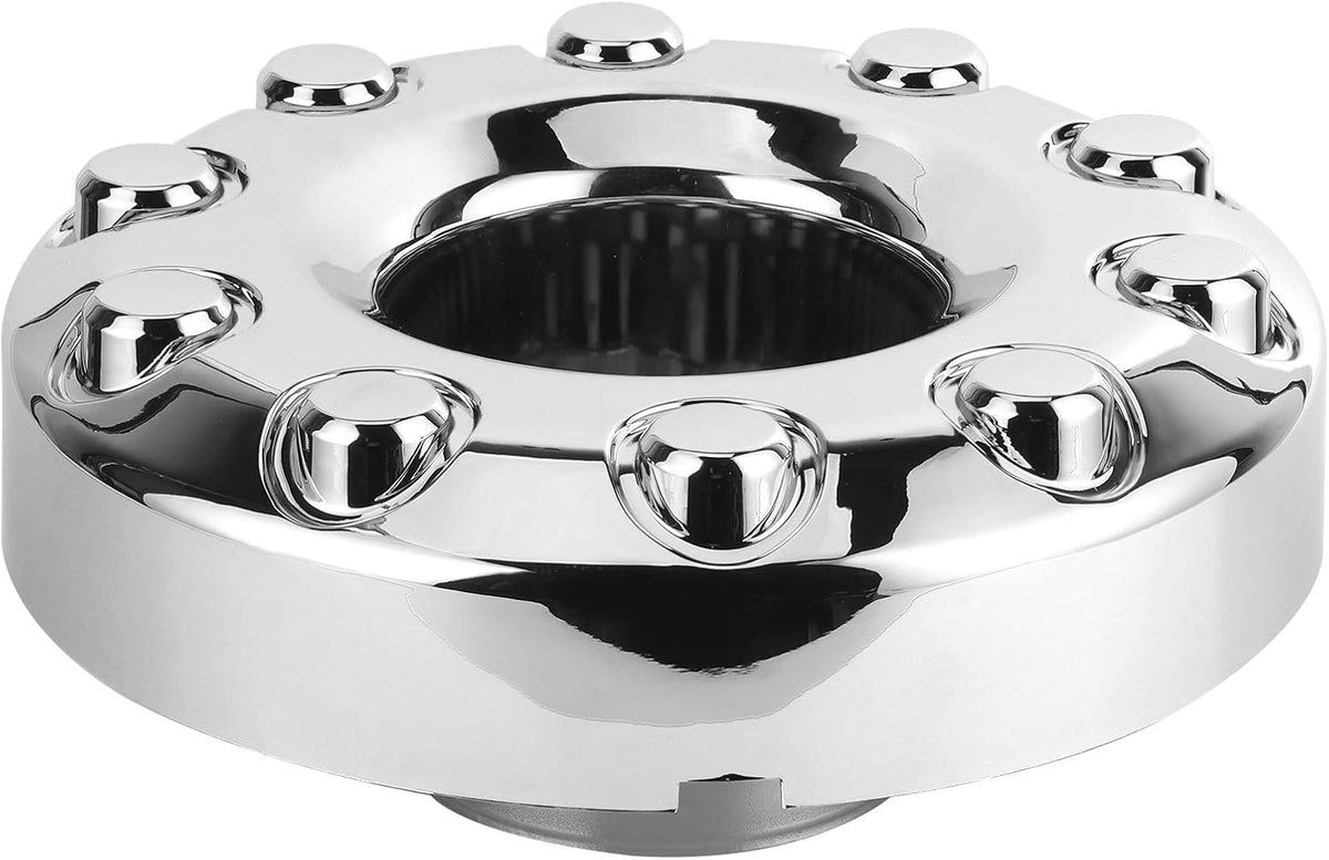 10 Lugs Aluminum Front Wheel Center Hub Cap O544321