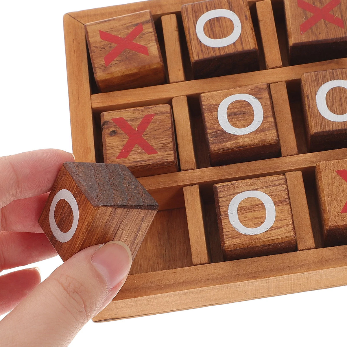 Tic Tac Toe Wooden Board Game Toy K60483