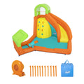 Kids Outdoor Inflatable Water Park with Water Cannon M763176