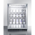 Undercounter wine cellar with champagne shelving Q96597
