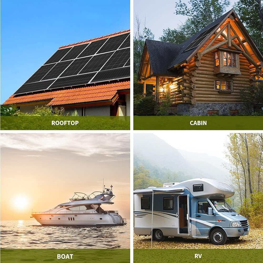 100 Watt 12 Volt Polycrystalline Solar Panel with Solar Connectors J75151